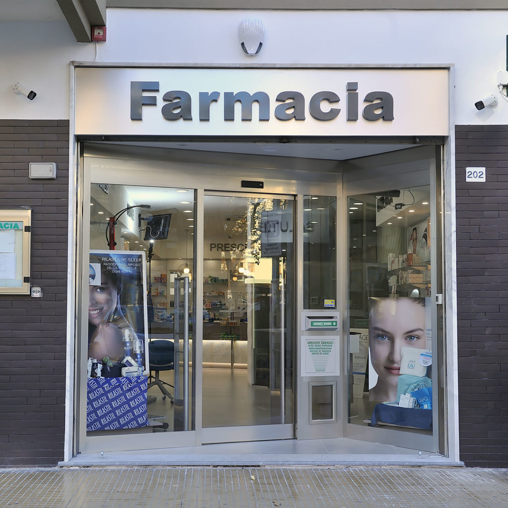 I reparti della Farmacia Strasburgo di Palermo