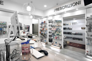 I reparti della Farmacia Strasburgo di Palermo
